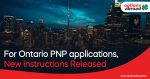 For Ontario PNP Applications, New Instructions Released